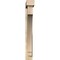 Ekena Millwork Imperial Block Rough Sawn Bracket w/ Offset Brace, Douglas Fir, 6"W x 36"D x 48"H BKT0604X36X48IMP05RDF - alternate 2